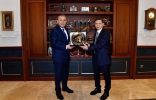 Başkan Ören, Vali Şahin’i ziyaret etti