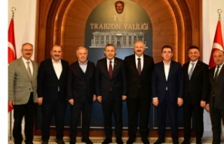 Başkanlardan Vali Şahin’i ziyaret