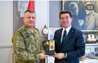 Burak Paşa, Başkan Kaya’yı ziyaret etti