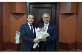 Defterdar Yaşar, Başkan Ergan’ı ziyaret etti