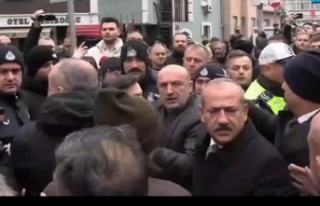 Dolmuş şoförleri başkan usta ve başkan Vekili...