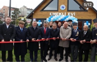 Emekli evi Yomra‘da açıldı