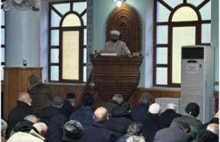 İl müftüsü Dr Çiçek ilçe, ilçe cami,cami geziyor.