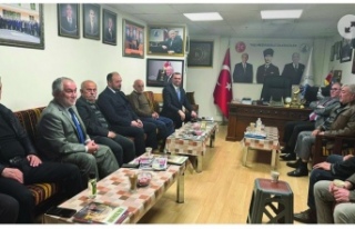 İl Başkanı Sivrikaya Taş Medreseli Ülkücüleri...