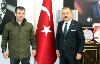 İşadamı Dervişoğlu Başkan Koçal’ı ziyaret...