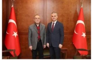 İşadamı Aksu, Başkan Bıyık’ı ziyaret etti