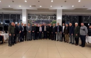 Köprübaşılılar iftar yemeğinde buluştu