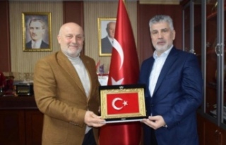 Milletvekili Büyükaydın başkan keleş’i ziyaret...