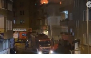 Ortahisar’da yangın