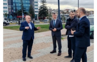 Selim Hanife Hatun Camii yanına iftar çadırını...