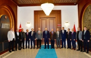 TESOB heyetinden Vali Şahin’e ziyaret