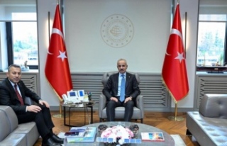 Vali Şahin Bakan Uraloğlu’nu ziyaret etti
