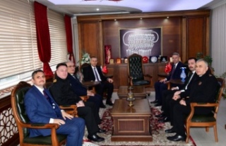 Vali Şahin kaymakam demir’i ziyaret etti.