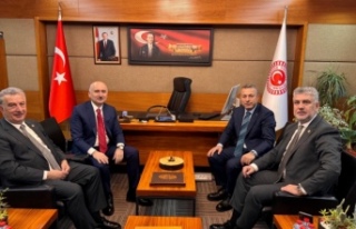 Vali Şahin Trabzon milletvekillerini ziyaret etti.