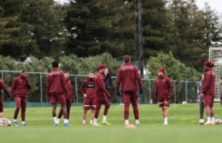 Akşam antrenmanımız tamamlandı