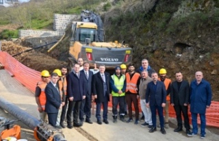 AKÇAABAT’TA İÇME SUYU ALTYAPISI GÜÇLENİYOR