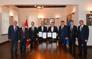 Başkan Genç ve DSİ Genel Müdürü Balta'nın...