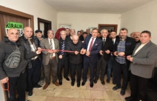 Açılışı Başkan erkut Çelebi yaptı.