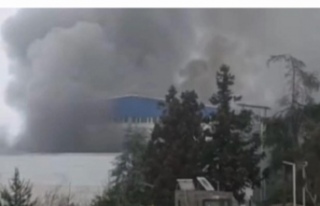 Arsin organize Sanayi’de yangın