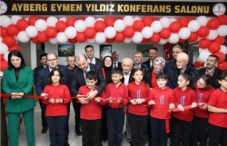 Ayberk eymen yıldız konferans salonu açıldı.