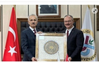 Bakan Uraloğlu başkan Dr.Aşık’ı ziyaret etti.