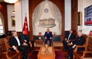 Başkan olgun vali Şahin’i ziyaret etti