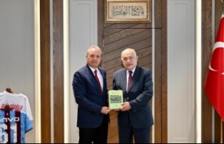 Başkan vekili gülay il emniyet müdürü Loğoğlu’nu...