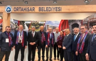 Başkanlar ortahisar Belediyesi standını ziyaret...