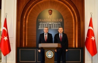 Büyükelçi Kalandia, Vali Şahin’i ziyaret etti