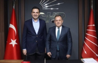 Genel Başkan Aydın, İl Başkanı Bak’ı Ziyaret...