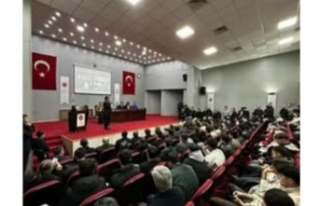 İl başkanı muratoğlu il müftüsü Çiçek’i...