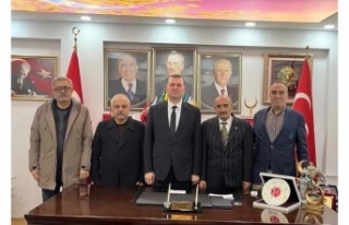 İl Başkanı Sivrikaya’yı ziyaret