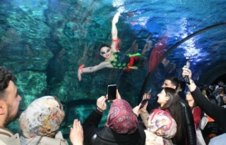 ‘SU BALESİ GÖSTERİSİ’, RAMAZAN BAYRAMI'NDA...