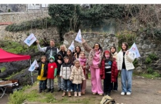 Taşacak deniz setini ziyaret ettiler.