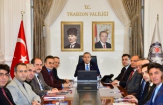 Taşkın riskleri konuşuldu.