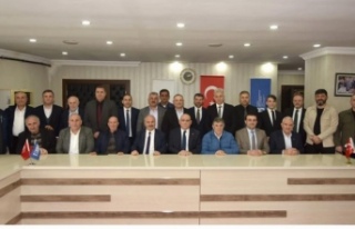 TESOB’ta bayramlaşma.