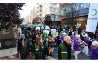 Trabzon'da Yeşilay Haftası İçin Farkındalık...