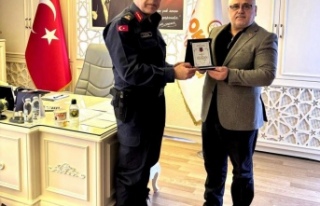 Tuğgeneral Yakın, Başkan Aktürk’ü ziyaret etti