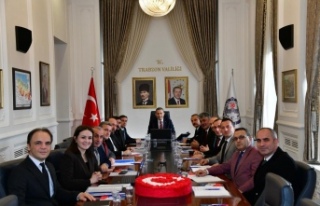 Vakfikebir Organize Sanayi toplantısı yapıldı.