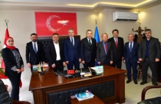 Vali Şahin başkan ilik’i ziyaret etti
