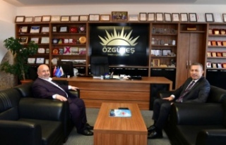 Vali Şahin işadamı Özgüneş AŞ’yi ziyaret...