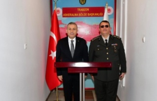 Vali Şahin, Albay Tepekaya’yı ziyaret etti