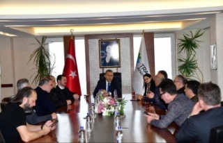 Vali Şahin, Başkan Sakarya’da bilgi aldı