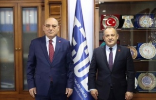 Başkan Bak Başkan Kara’yı ziyaret etti