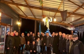 Atmaca Haçka Yaylası’nda kar altında dostlarını...