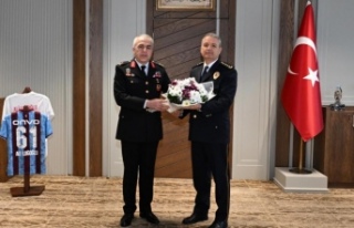 Bahattin Paşa il emniyet müdürü Loğlunu ziyaret...