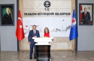 Başkan Ahmet Metin Genç ziyaret