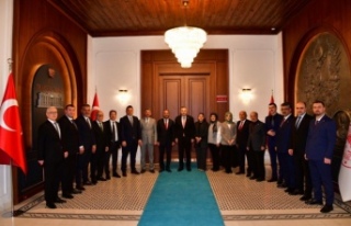 Başkan akkoç vali Şahin’i ziyaret etti