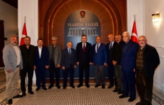 Başkan bekar vali Şahin’i ziyaret etti