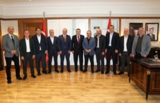 Başkan Çelenk Başkan genci ziyaret etti